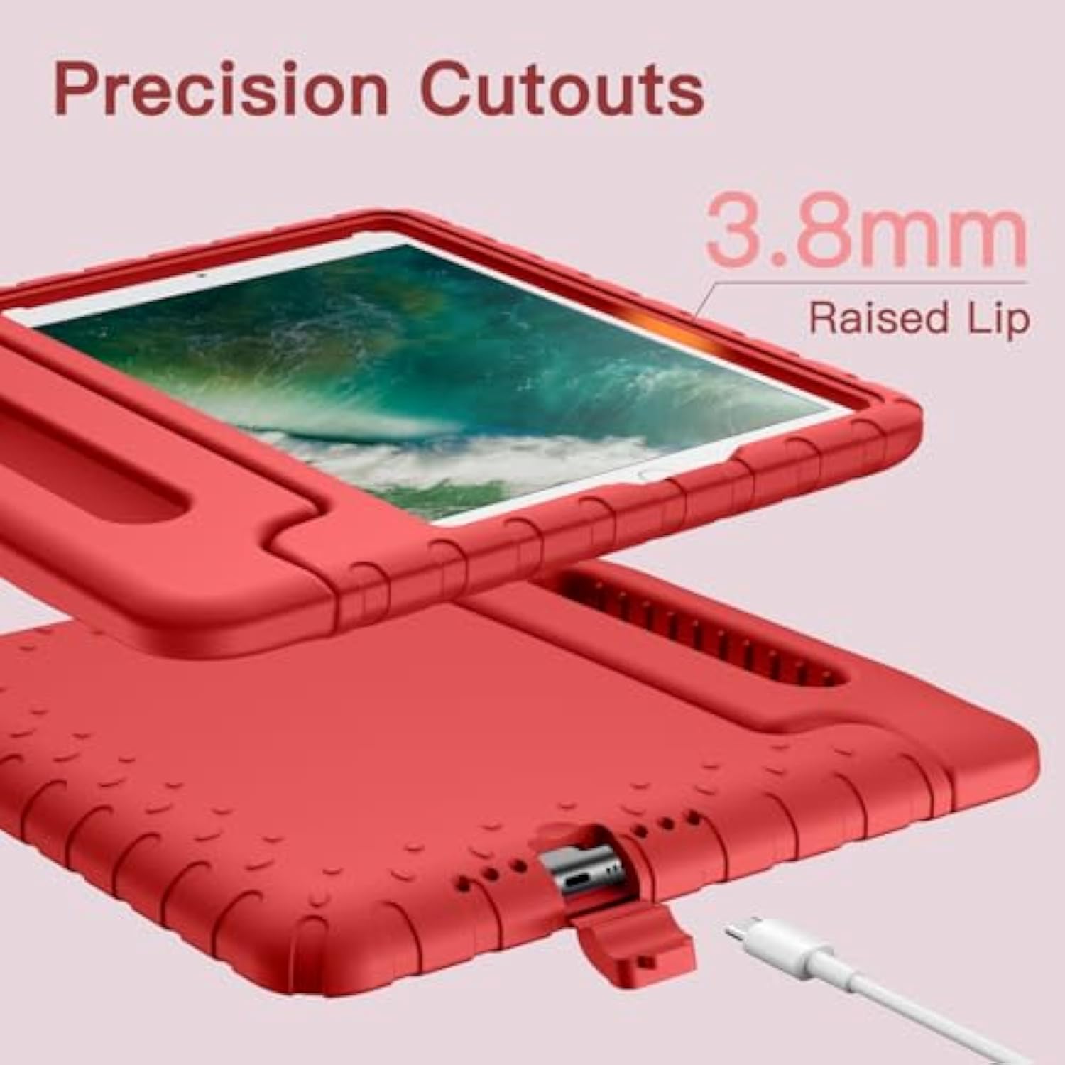 JETech Kids Case for iPad 9.7 Inch (6th/5th Generation, 2018/2017), iPad Air 2