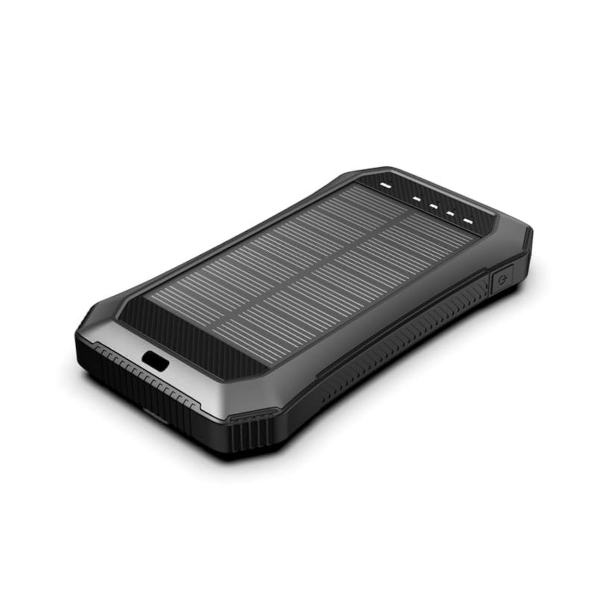 Solar Power Bank 10000Mah - Phone Charger With 20 Led Lights, Fast Charging For 3 Devices, Solar Phone Charger, Power Bank For Camping, Travel & Emergencies