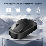 Mouse Jiggler, Ultra Slim, 20Db Quiet & Noiseless, Undetectable Mouse Mover Simulates Realistic Movement, Driver-Free Shaker For Keeping The Pc Active And Secure