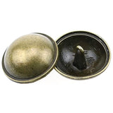 10Pcs Bronze Mushroom Domed Buttons 25Mm Antique Brass Dome Buttons Ro