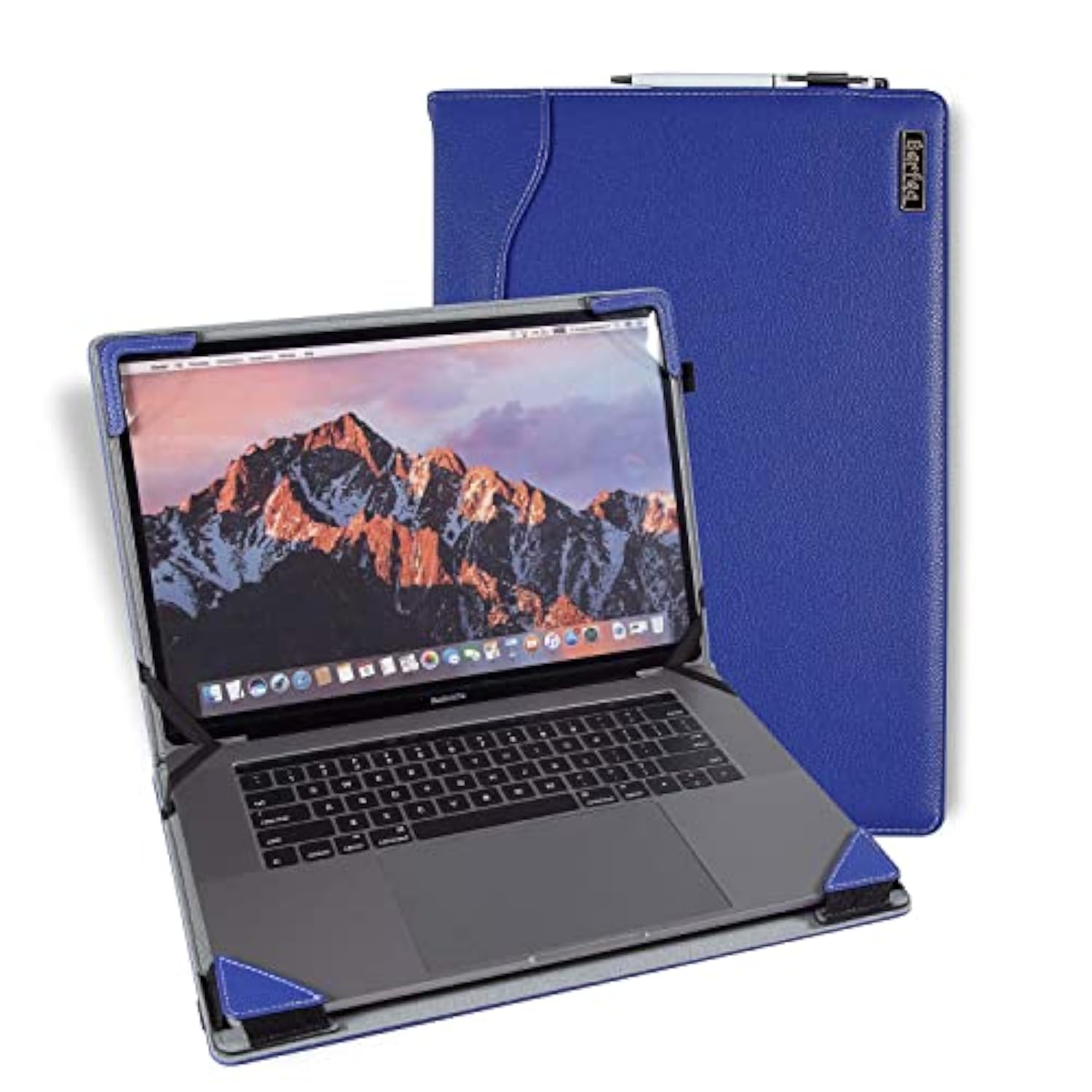 Laptop Case Cover Compatible With Dell Inspiron 16 Plus 7610 7620 7630 7635 7640 7650 16 Inch Notebook Sleeve Pu Leather Stand Hard Protective Skin