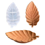 Resin Tray Molds Leaf Tray Silicone Resin Mold Irregular Jewelry Plate Candle Holder Mold Unique Leaves Shape Epoxy Molds For Concrete Dish Storage Art Craft Gift Home Decor