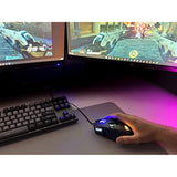 Mojo Pro Performance Silent Gaming Mouse - Wired Mouse With 9 Programmable Buttons Including Sniper Key, 12000 Dpi, 1000 Hz, Force Adjustable, Custom Profiles