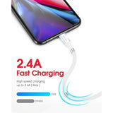 Magnetic Charging Cable,(3Ft) Super Organized Charging Magnetic Absorption Nano Data Cable For Phone 14 13 12 11/Xs/Xs Max/Xr/X/8/8 Plus/7/7 Plus/6S/6S Plus/6/6 Plus/Se/5S/5C/5/Pad/Pod