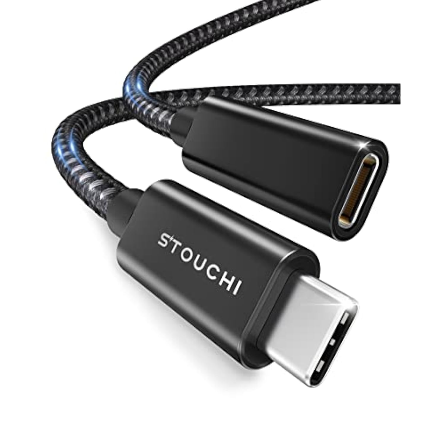 Usb C Extension Cable 10Ft/3M, Usb C Extension Cable Type C 3.1 Male To Female Fast Charging & Audio Data Transfer For Galaxy S22, Ipad Mini/Pro, Macbook Air M2/ M1 Mac Mini/Pro, Mag- Safe