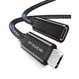 Usb C Extension Cable 10Ft/3M, Usb C Extension Cable Type C 3.1 Male To Female Fast Charging & Audio Data Transfer For Galaxy S22, Ipad Mini/Pro, Macbook Air M2/ M1 Mac Mini/Pro, Mag- Safe