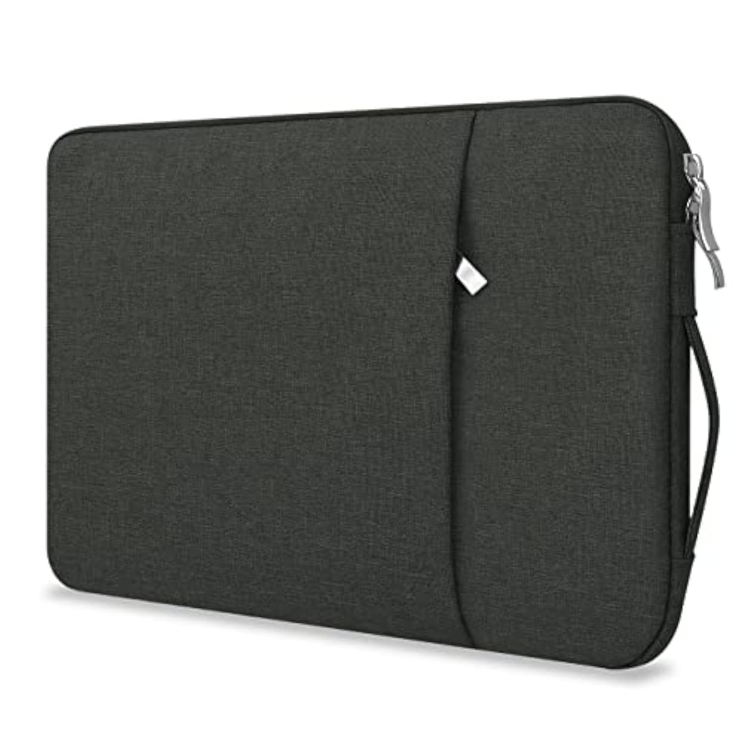 13-Inch Laptop Sleeve Case With Handle For Macbook Air 13.6 Inch (A3240, M4 Chip) Accessories Water-Resistant Canvas Protective Cover Carrying Laptop Bag For Macbook Air 13.6" 2025 (Black)
