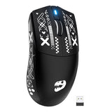 Wireless Gaming Mouse - 47G Ultra Lightweight, 8000W Switches, 24000 Dpi Optical Sensor, 120-Hour Rechargeable Battery, Symmetrical Design, Bluetooth, Usb-C Cable Black