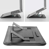 Laptop Sleeve For Macbook Air M4(2025)/Pro 13/Macbook Air 13 Inch, Macbook Air Sleeve With Laptop Stand And Mouse Pad, Case Bag For 13-14 Inch Macbook, Asus, Dell, Hp, Grey