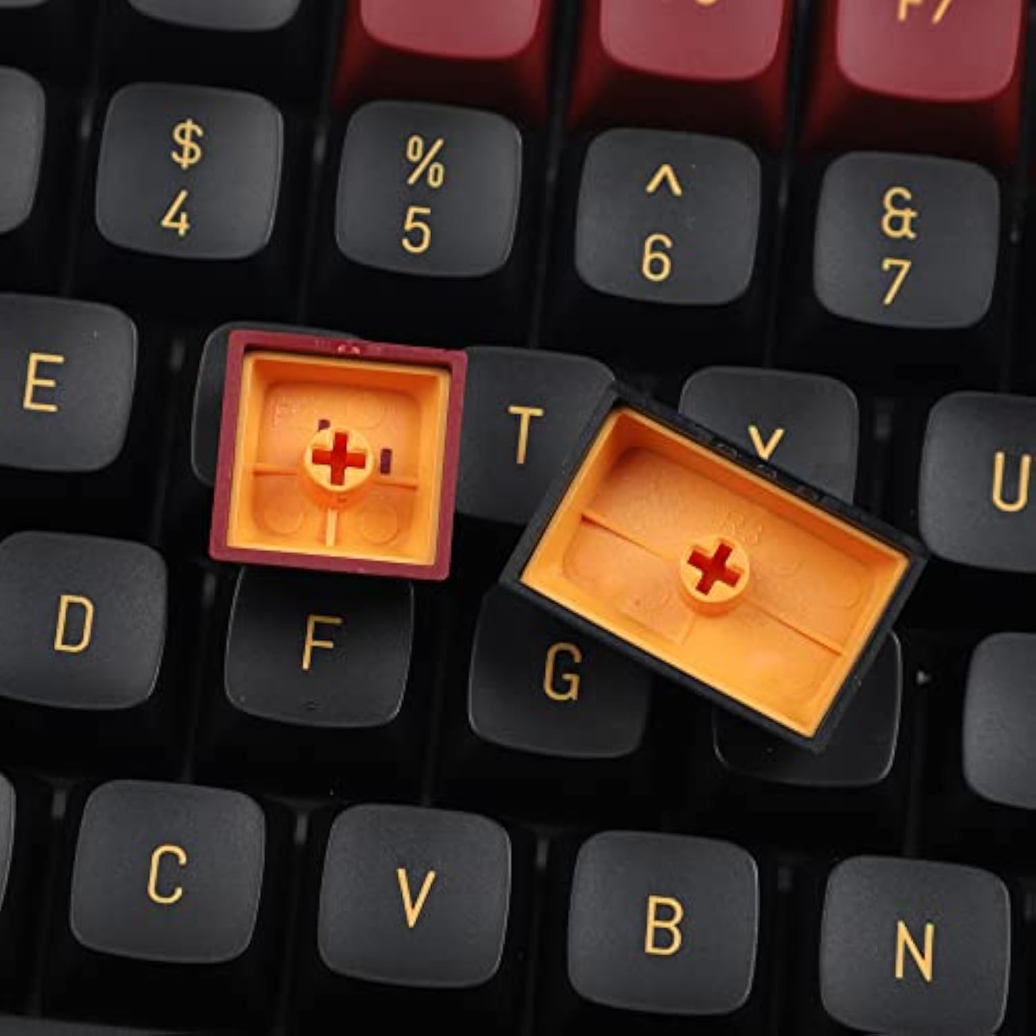 Ysa Ball Shape Double Shot Keycaps Pbt Keycap For Mx Keyboard 104 87 61 Melody