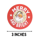 Christmas Freshie Round Cardstock 3" Inches | 32 Pk | Mixed Holiday Card Stock Cut Out Circles Supplies For Scented Aroma Beads Circle Molds Car Candle Random