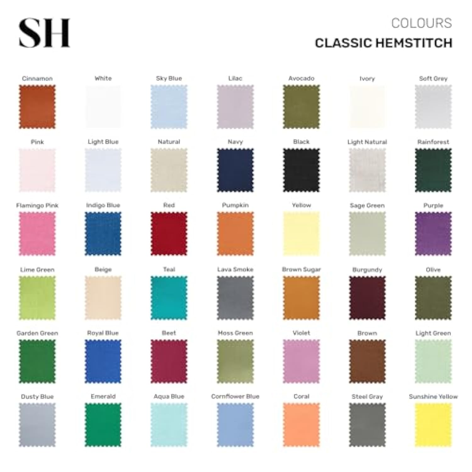 Linen Rainforest Green Hemstitch Table Runner 60 Inches - 100% Pure Linen Small Table Runner 14 X 60 Inch Ideal For Dresser And Coffee Tables - Classic Hemstitch - Christmas, Thanksgiving