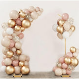 2-Pack Balloon Arch Stands Metal Backdrops for Wedding & Party Decor