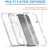 For Iphone 17 Pro Max Case Clear[Compatible With Magsafe] Heavy Duty Drop Protection Full Body Rugged Shockproof/Dust Proof 3-Layer Military Protective Tough Durable Phone Cover 6.9"