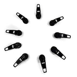 Zipper Pulls | 30 Pieces Replacement Metal Pulls For Nylon Zipper Repa