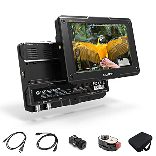 Lilliput H7S 7 Inch 1800 Nits High Brightness Sdi 4K Hdmi Input Tally Field Monitor Dslr On-Camera Hdr Video Monitor