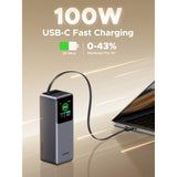 UGREEN Nexode Power Bank 20000mAh 165W with Built-in USB C Cable Laptop Travel Portable Charger, 100W Input, Fast Charging for MacBook Pro/Air/iPhone 17/16/iPad Pro/Galaxy S25 Ultra/Dell/HP and More