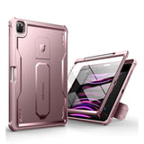 For Ipad Pro 12.9 Case (2022/2021/2020), [Built In Screen Protector & Kickstan