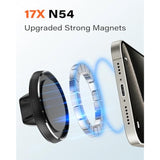 Flexible Gooseneck Phone Holder For Iphone Magsafe, Long Arm Gym Magnetic Phone Holder For Treadmill Peloton, Portable Fitness Home Gym Accessory, Phone Mount For Stroller/Shopping/Golf Cart/Desk