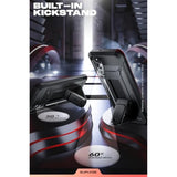 SUPCASE for Samsung Galaxy S24 FE Case with Stand & Belt-Clip, [Unicorn Beetle Pro] [Built-in Screen Protector] [Military-Grade Protection] Heavy Duty Rugged Phone Case for Galaxy S24 FE, Black