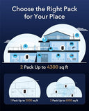 Ax3000 Wi-Fi 6 2.5G Mesh System, Covers Up To 4800 Sq.Ft., Replaces Wireless Router And Extender, Supports Ethernet Backhaul, Ideal For 2.5G Network, M3000 2-Pack