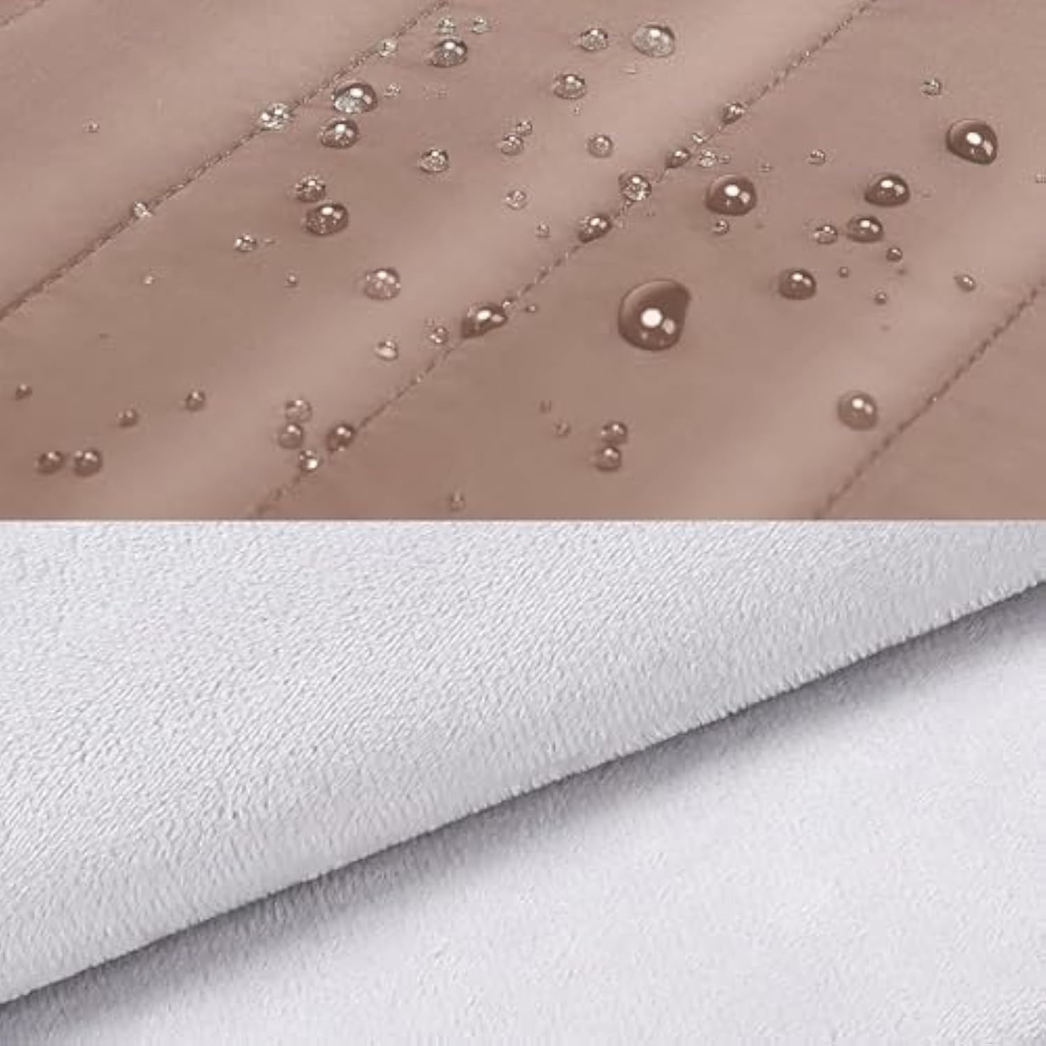 MOSISO 13.3 inch Laptop Case, 13-13.3 inch Puffy Laptop Sleeve Compatible with MacBook Air 13 13.6 M4 M3 M2 M1/Pro 13/Pro 14, HP Dell ASUS Lenovo,Polyester Horizontal Bag with Small Case, Brown
