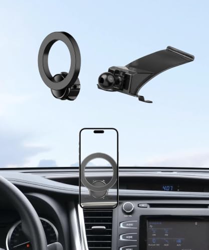Car Phone Holder for 2014-2019 Toyota Highlander Accessories, 360° Rotation Phone Mount Compatible with MagSafe, Cell Phone Holder Does Not Affect