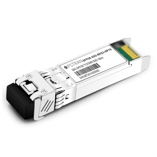 25Gbase-Bx10 Bidi Sfp28 Optical Transceiver Module Compatible With Hpe Aruba Sfp28-25G-Bx 1270Nm-Tx/1330Nm-Rx 10Km Dom Simplex Lc Smf
