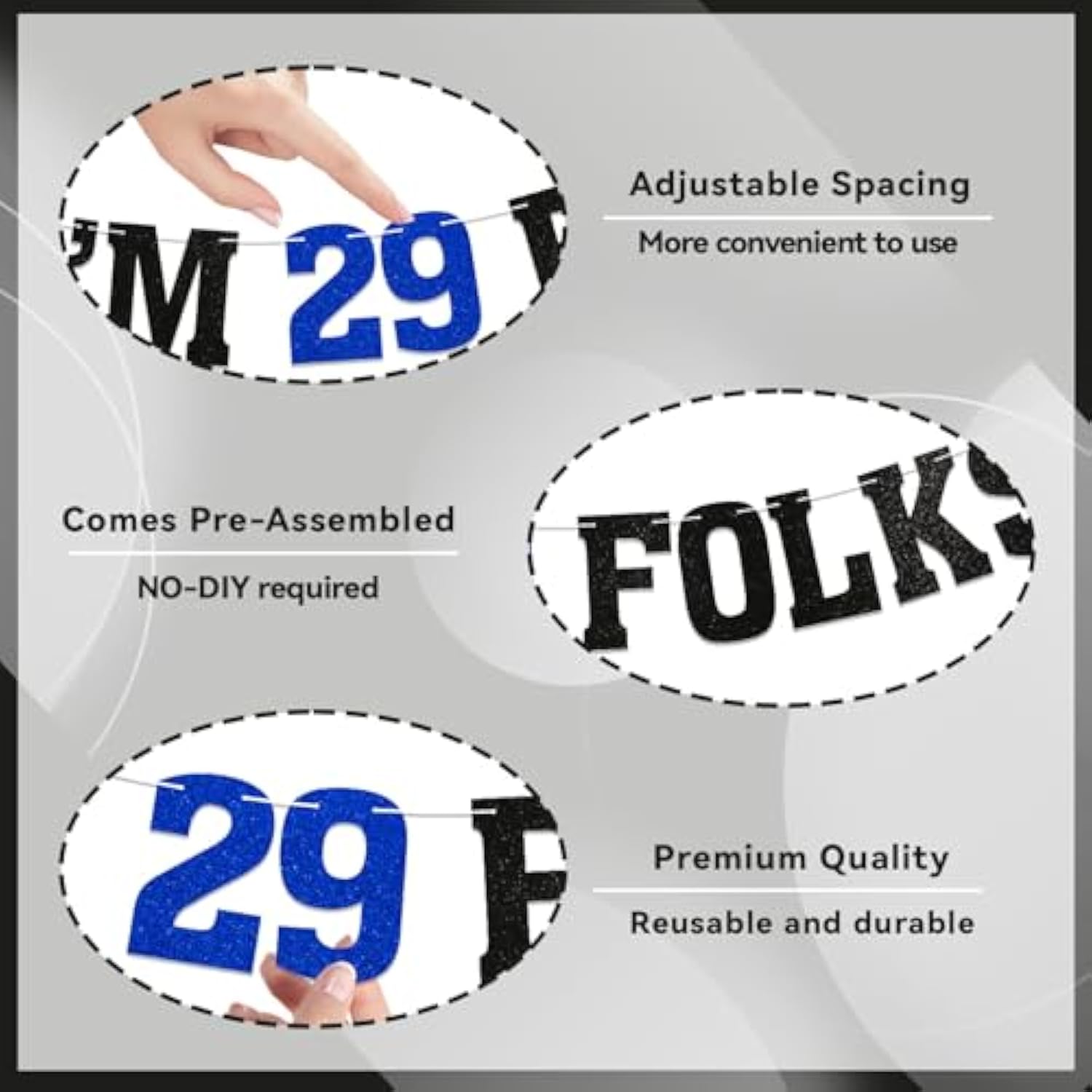 I Am 29 Folks What's Up Banner New Girl 29th Birthday Party Decorations