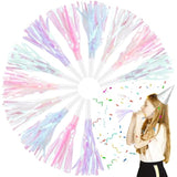 12 Pcs Glitter Party Blowers Metallic Noise Makers for Birthdays and New Year