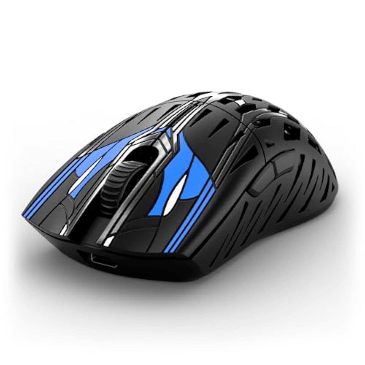 PWNAGE Trinity Wireless Gaming Mouse 8K - 39 Grams Ultralight Esports Pro Gamer Flawless Professional Custom Xero PAW3950 Optical Sensor 36,000 DPI - 8000Hz -100% PTFE Skates Symm2 - Midnight Eclipse