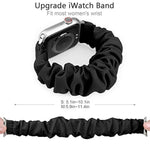 Watch Band Compatible With Apple Watch Band Scrunchie 38Mm 40Mm 41Mm 42Mm 44Mm 45Mm, Elastic Scrunchie Watch Bands For Iwatch Series 10 9 8 7 6 Se 5 4 3 Ultra 2, Replacement Wristband Women