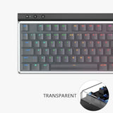 Geekria Tenkeyless TKL Keyboard Dust Cover, Clear Acrylic Keypads Cover for 80