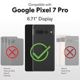 VENA vCommute for Google Pixel 7 Pro Wallet Case, [Military Grade Drop Protection] (2022) Flip Leather Cover Slot Card Holder with Kickstand - Black
