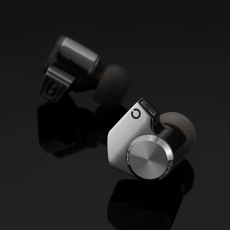 bleqk Dynabird Wired IEM Earbuds, 9.2mm Beryllium Dynamic Driver, Deep Bass HiFi in-Ear Monitors, Detachable 2-Pin Audiophile & Gaming Earphones