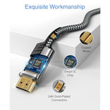 Displayport To Hdmi 4K 60Hz Cable 6Ft - (Uni-Directional, Dp To Hdmi Cord, Hdr