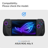 Spigen Tempered Glass Screen Protector [GlasTR EZ FIT] designed for ASUS ROG Ally X - 2 Pack