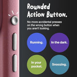 DuneX Series Slim Textured TPU Case for iPhone 17 Pro Max - MagSafe Compatible, Aluminum Buttons, Camera Control & Rounded Action Button, Minimalist Design
