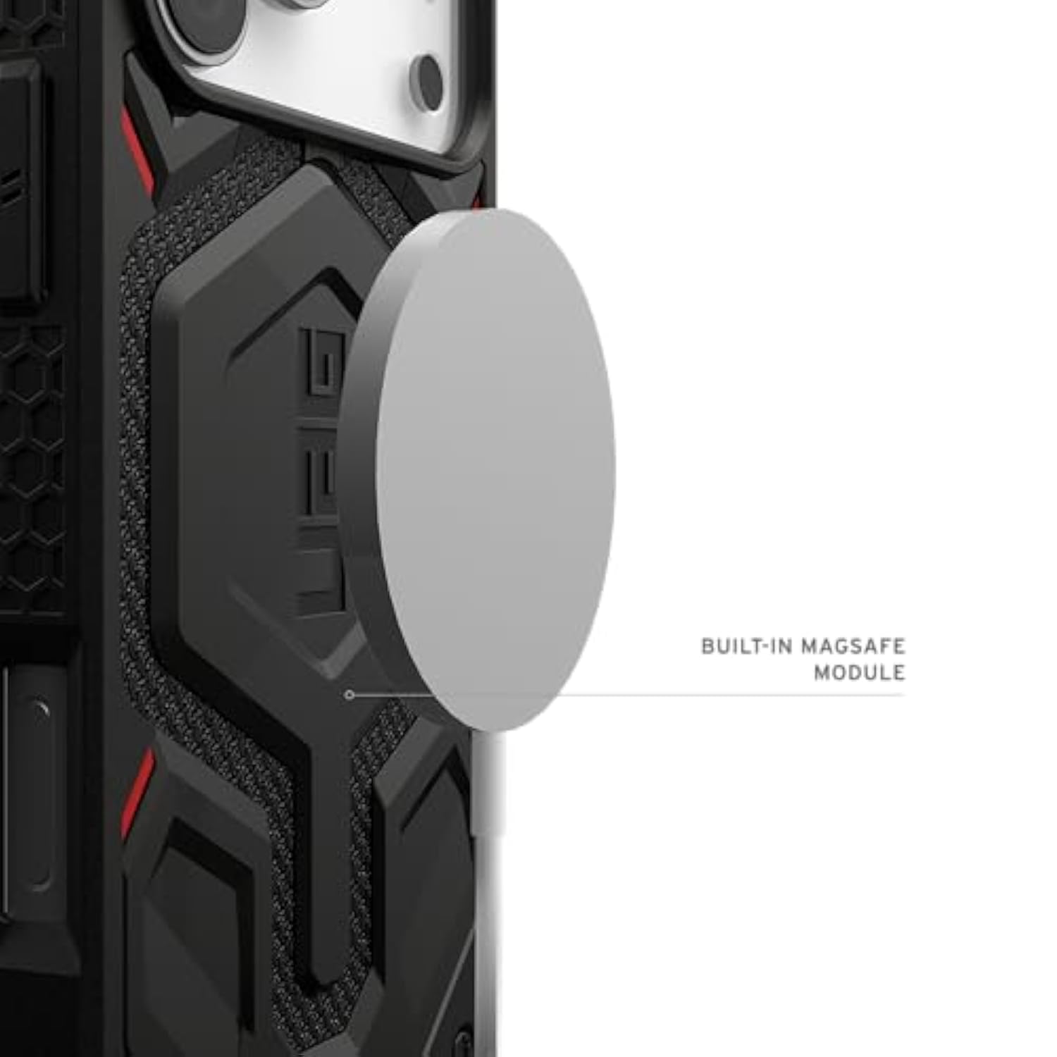Uag Designed For Iphone 17 Pro Max Case Monarch Pro - Compatible With Magsafe Military Grade Protective Cover, Kevlar Black