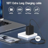 45W Super Fast Charger Type C 10Ft, Usb C Wall Charging And Android Phone Charger Cable For Samsung Galaxy S25/S25 Ultra/S25+/S24 Ultra/S24 Plus/S24+/S23 Ultra/S23+/S22 Ultra/S22 Plus/Note 20,2 Pack