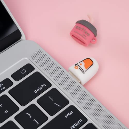 32Gb Cute Usb Flash Drive Computer Memory Stick Funny Usb Pendrive For Teachers, Students, Family And Friends - Brown Coffee