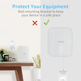 Eero Max 7 Wall Mount, Wall Brackets Abs Router Holder Compatible With Eero Max 7 Extender Space Saving (3 Pack)