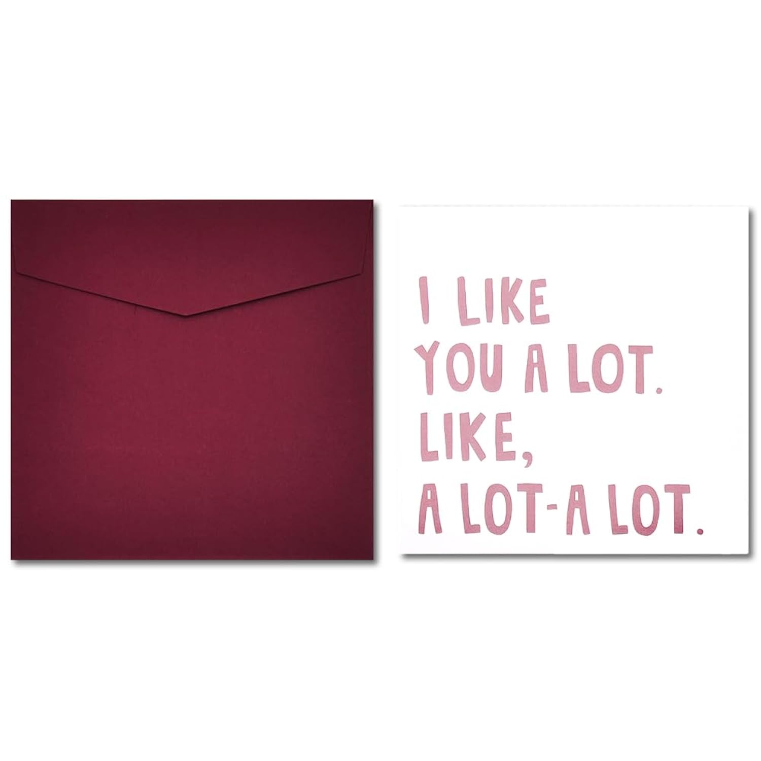 Anniversary Greeting Cards For Wife Husband Valentines Day Gifts For Girlfriend Boyfriend I Like You A Lot Card Couple Birthday Gift For Him Her Couples I Love You Gifts For Women Men