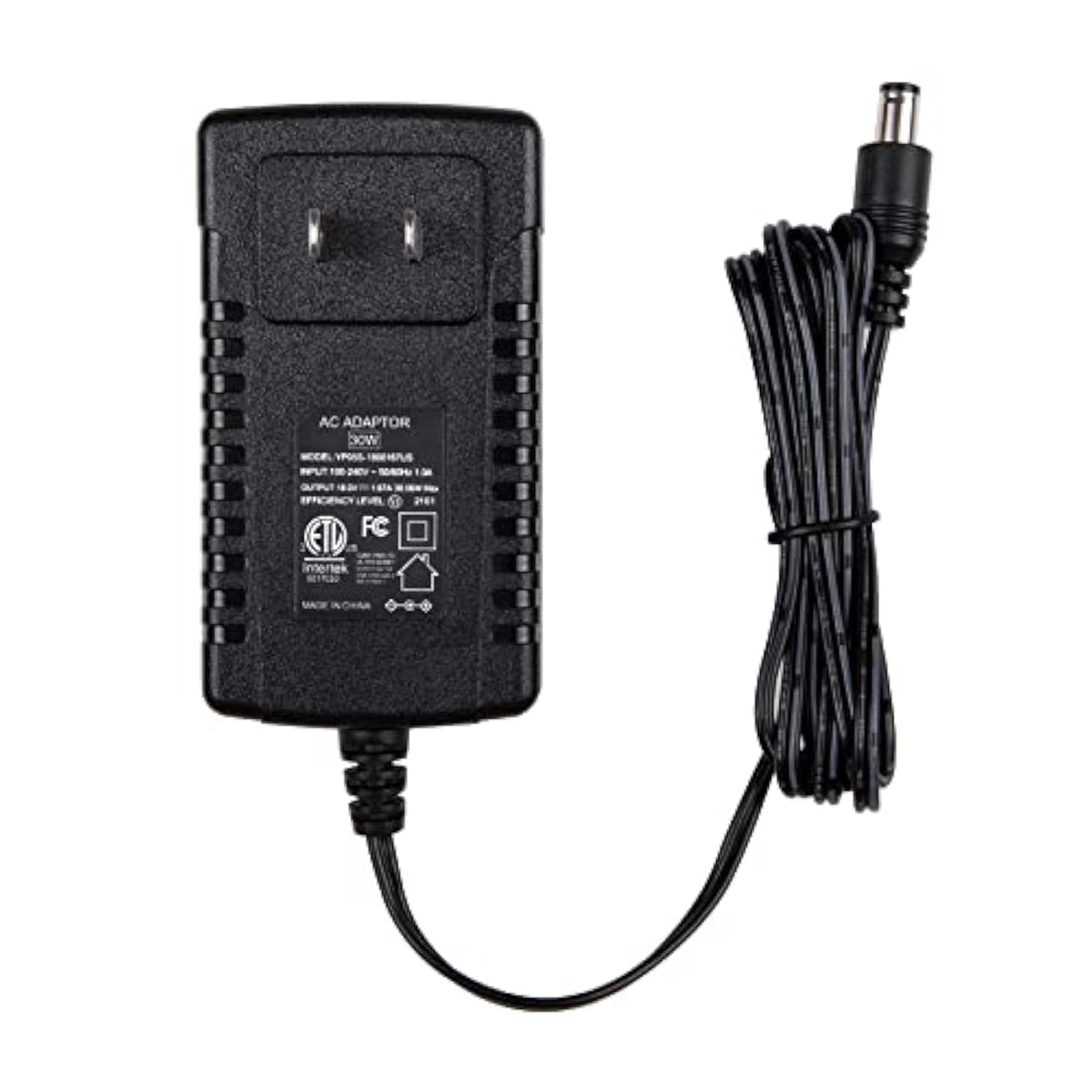 30W Power Adapter Cord For Echo Show 21 And 15, Show 10 And 8, Echo (4Th Gen.), Echo (3Rd Gen.) - Wall Charger Plug Long Cable 5Ft, Black