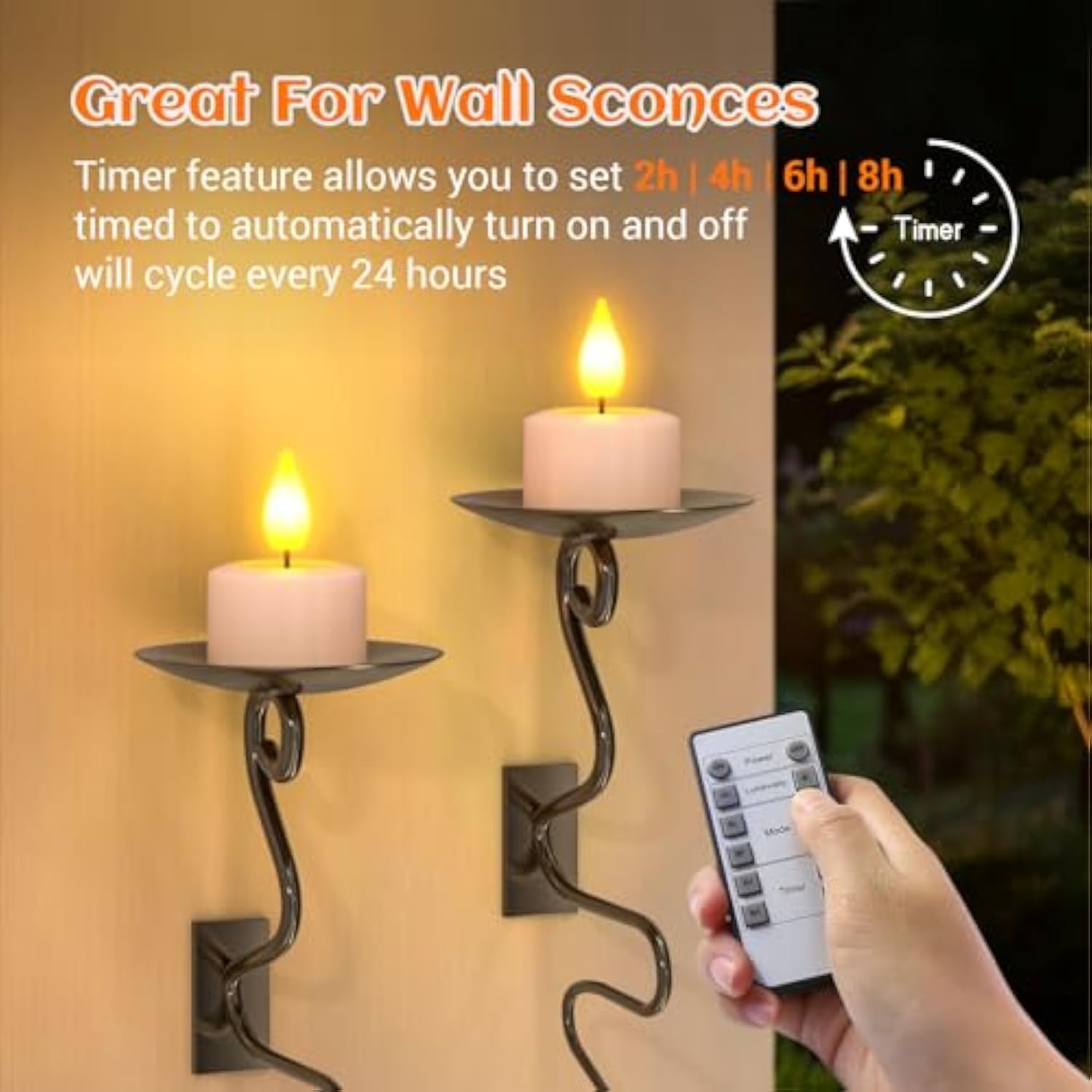 Rechargeable Tea Lights Candles With Charger Storage Base, 12 Pack Battery Operated Led Flameless Tealight Candles With Remote Timer For General Fireplace Halloween Pumpkins Christmas Party Decor
