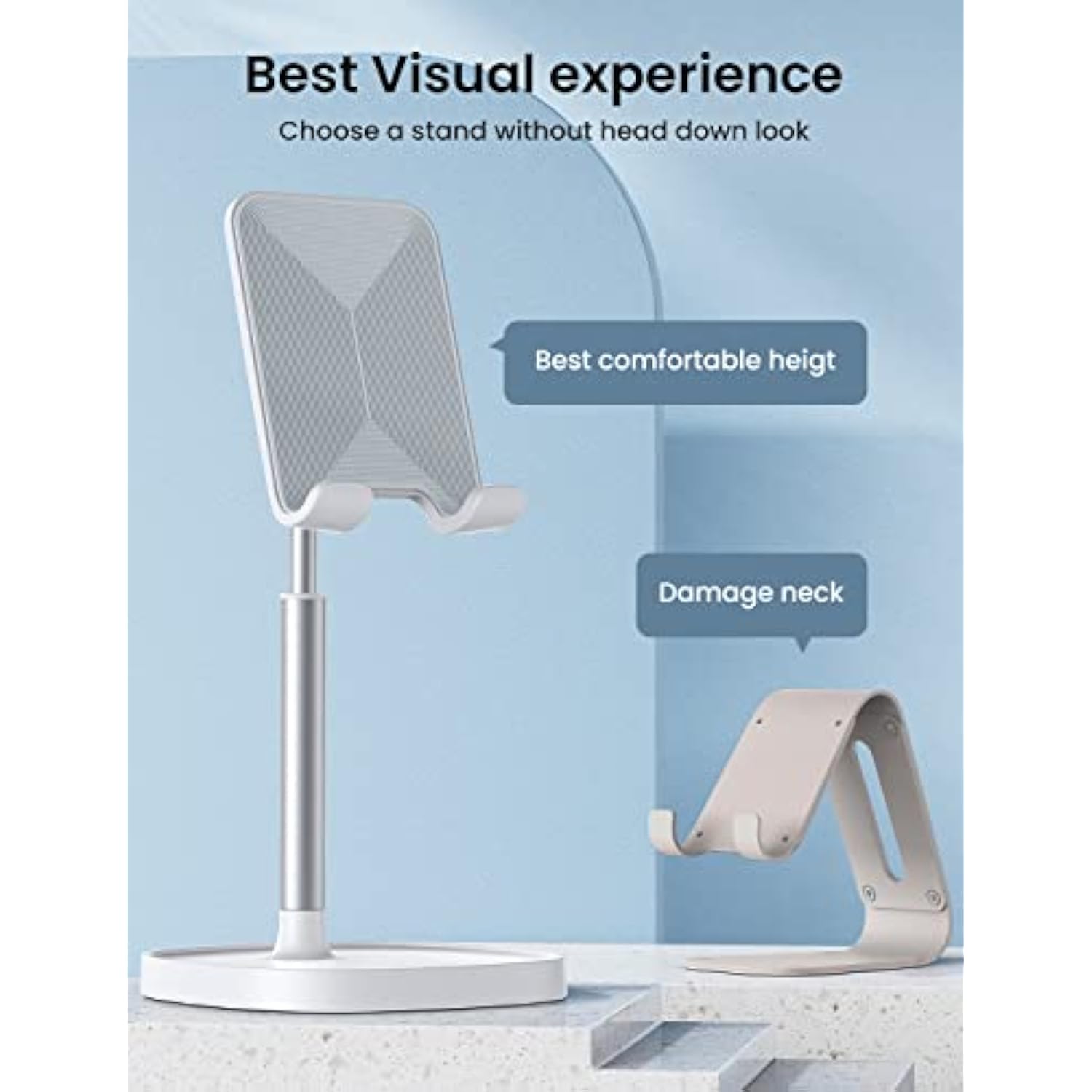 Sturdy Stand For 4 10In Iphone 13 Pro Ipad Kindel Samsung