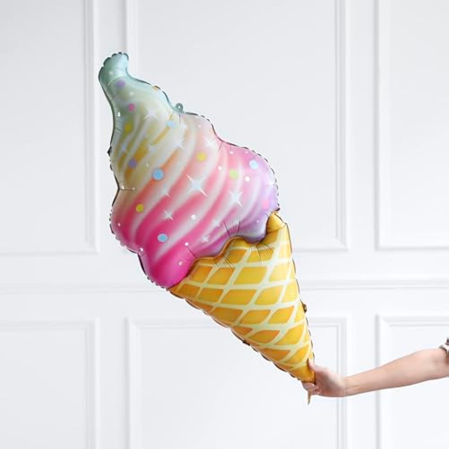 Pastel Ice Cream Balloon Garland Arch Kit, 157Pcs Sweet Candy Ice Cream Foil Balloons For Kids Donut Grow Up Baby Shower Two Sweet Girls Birthday Party Decorations