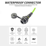 5Pcs Rj45 Panel Mount Coupler, Shielded Ip67 Waterproof Ethernet Connector Pas