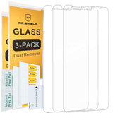 Designed For Motorola (Moto E6) [Tempered Glass] [3-Pack] Screen Protector With Replacement