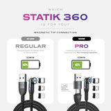 360 Globright Magnetic Phone Charger Light Up Charger - Led Magnetic Charging